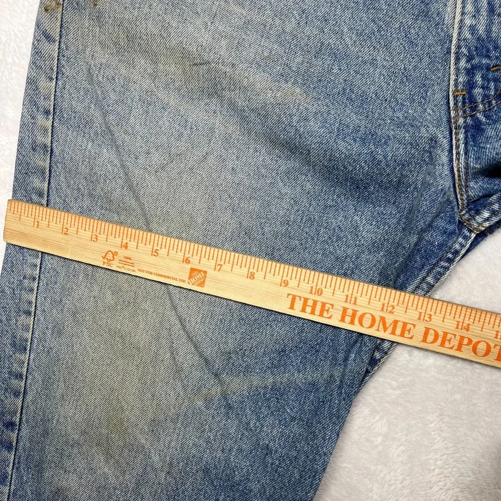 Vintage Levi's‎ 540 Jeans Men's Blue Denim High Rise Pockets Zip Fly - 41X29